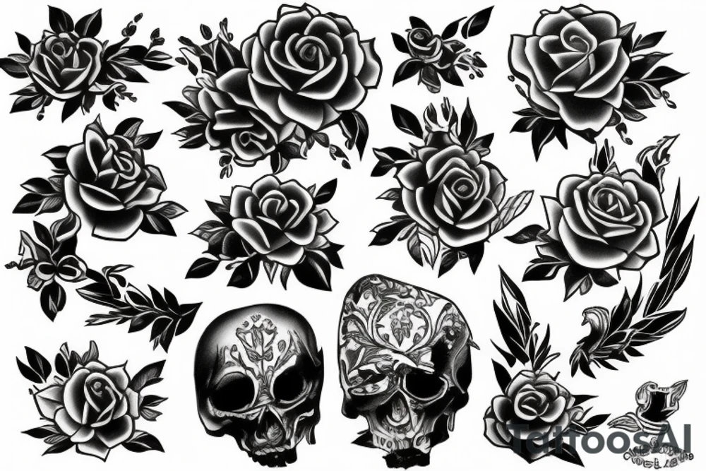 croix tattoo idea