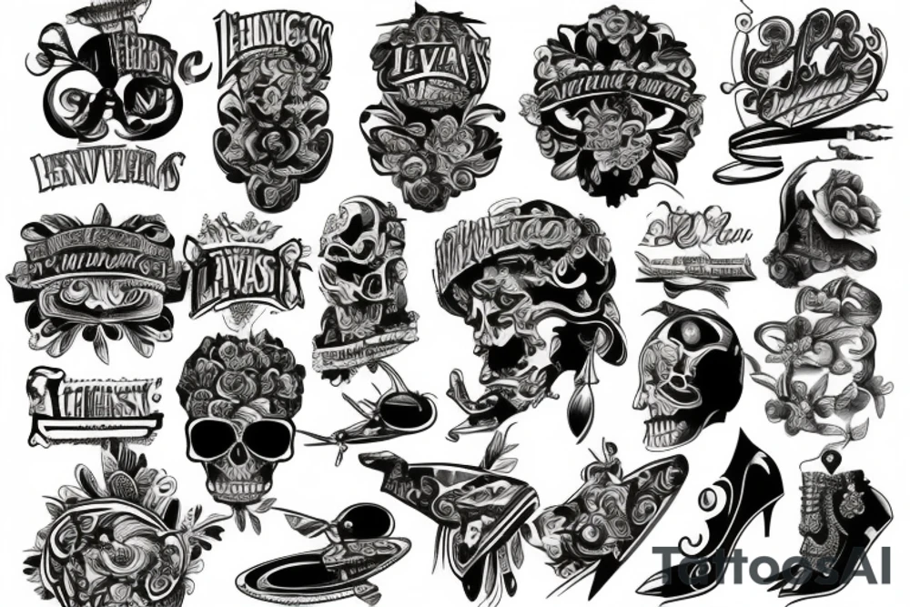 Las Vegas tattoo idea
