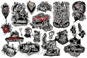 Las Vegas tattoo idea