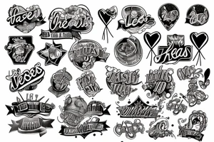 Las Vegas tattoo idea