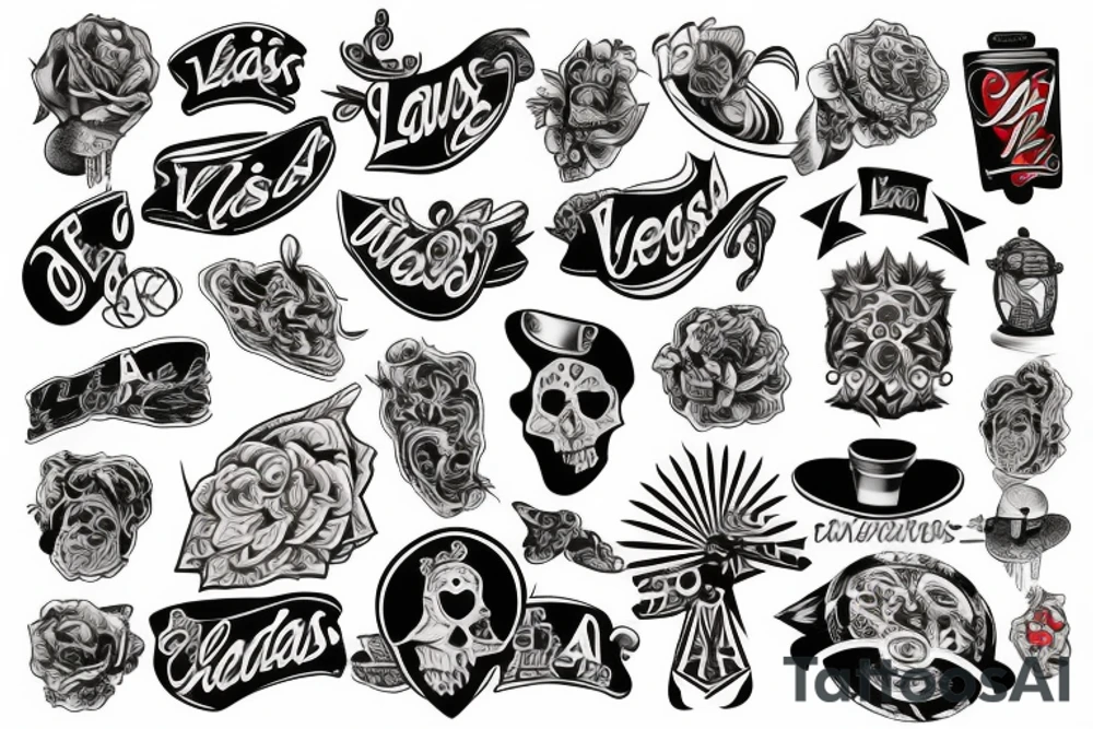 Las Vegas tattoo idea