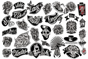 Las Vegas tattoo idea