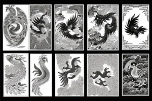 Chinese phoenix tattoo idea