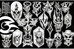 inquisition black metal tattoo idea