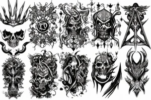 inquisition black metal tattoo idea