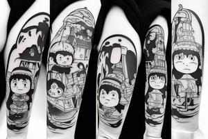 Soot figure, Studio Ghibli tattoo idea