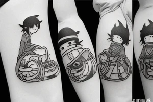 Soot figure, Studio Ghibli tattoo idea