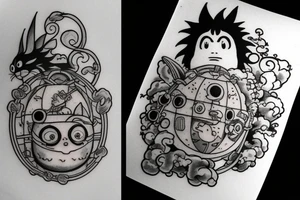 Soot creature, Studio Ghibli tattoo idea