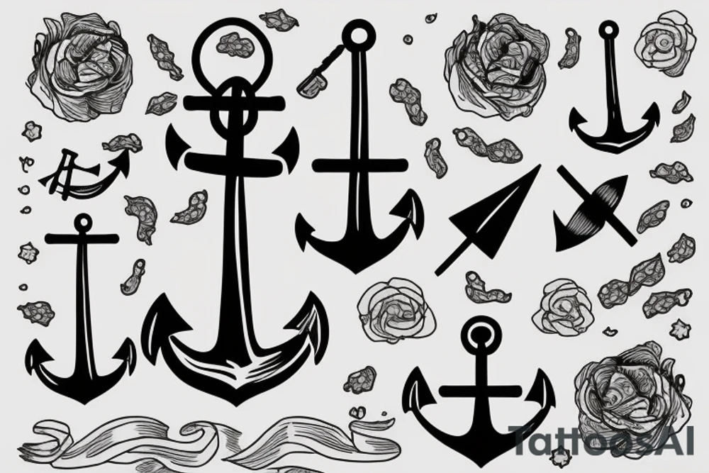 anchor tattoo idea