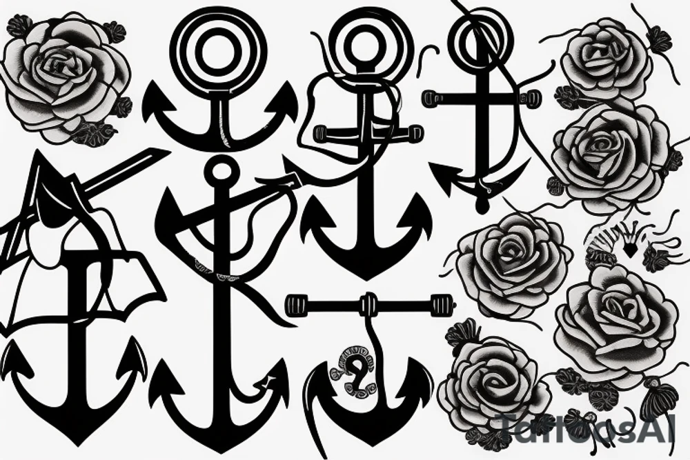 anchor tattoo idea
