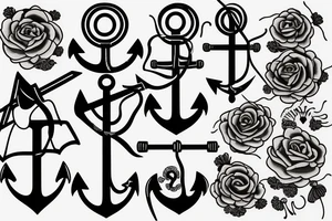 anchor tattoo idea