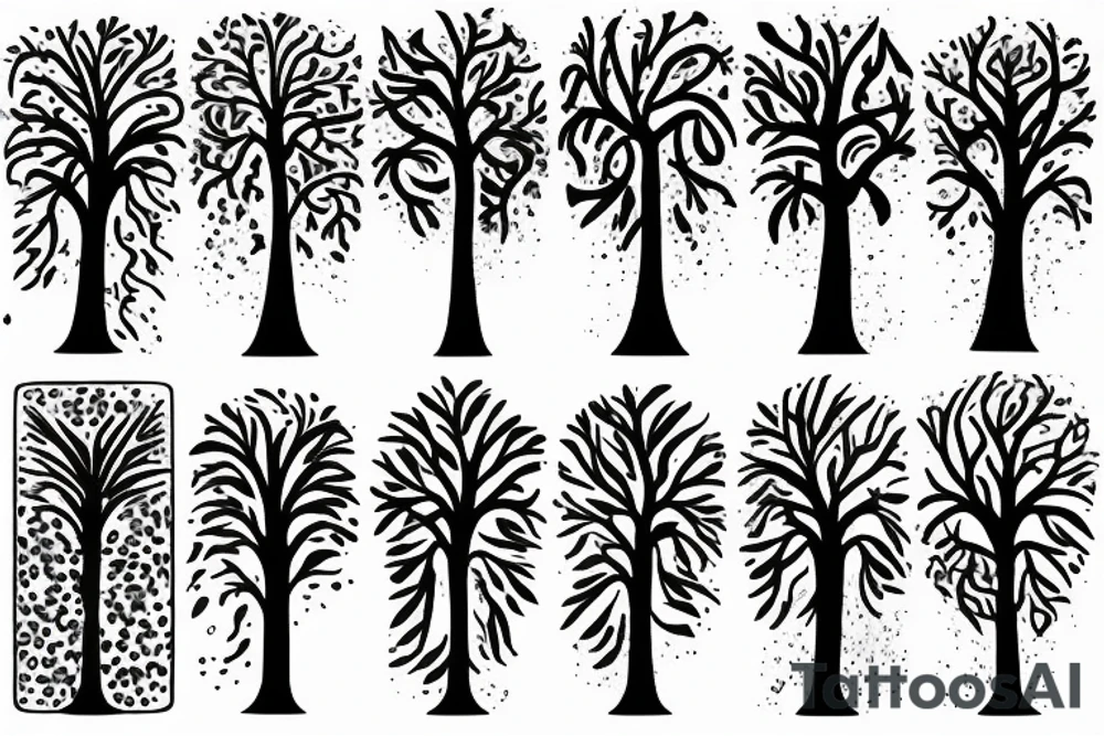 Tree of life tattoo idea