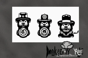 Smokey bear tattoo idea