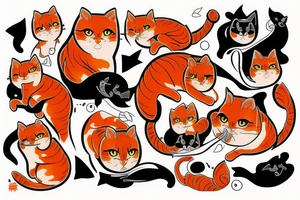 Torashi
Orange Cat tattoo idea