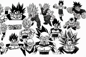 Dragonball z tattoo idea