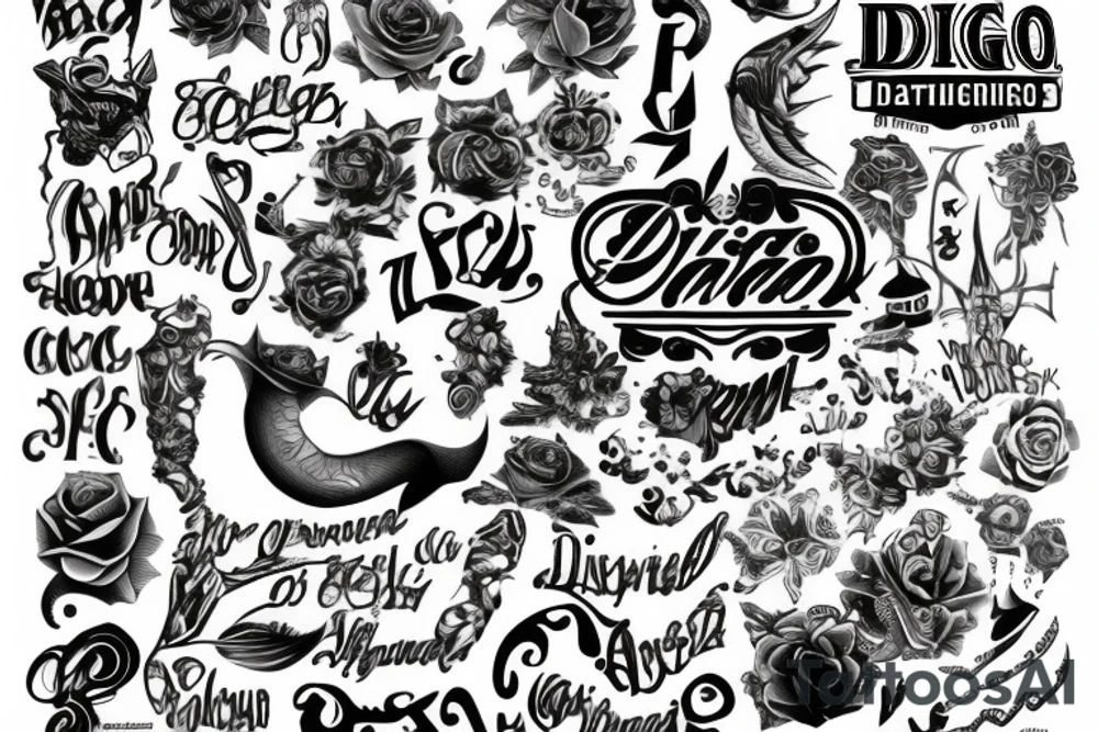 Diego tattoo idea