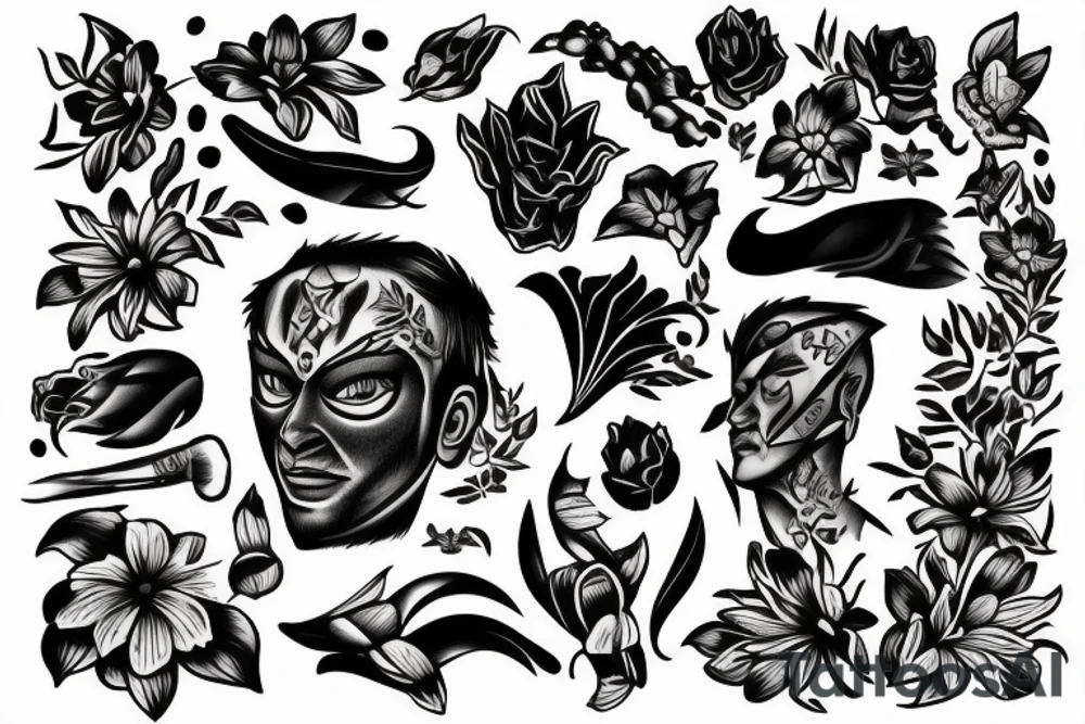 Diego with lillys tattoo idea