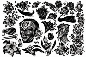 Diego with lillys tattoo idea