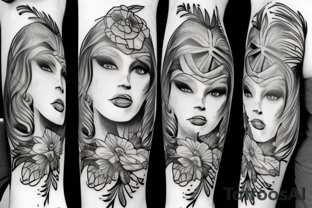 Diego with lillys tattoo idea