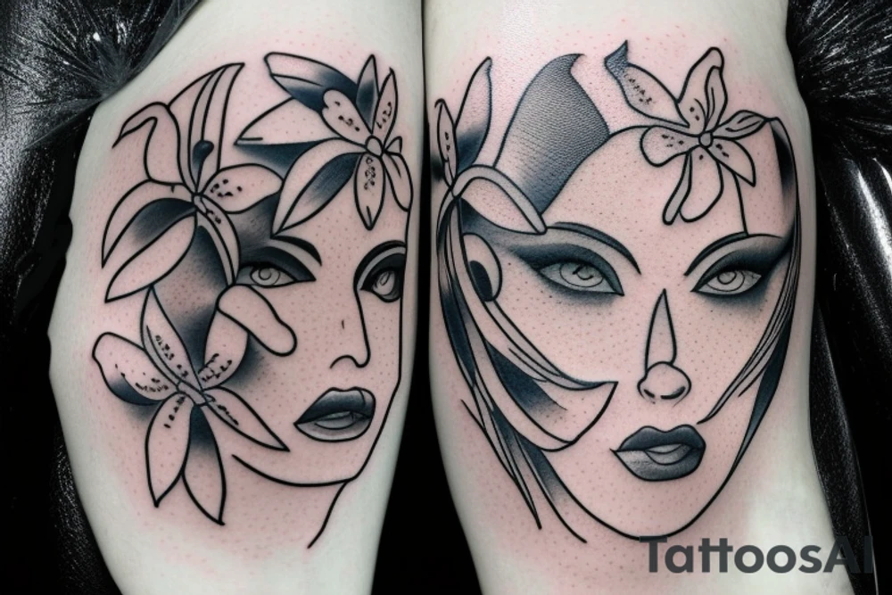 Diego with lillys tattoo idea