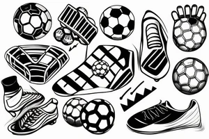 Soccer goalie tattoo idea