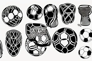 Soccer goalie tattoo idea