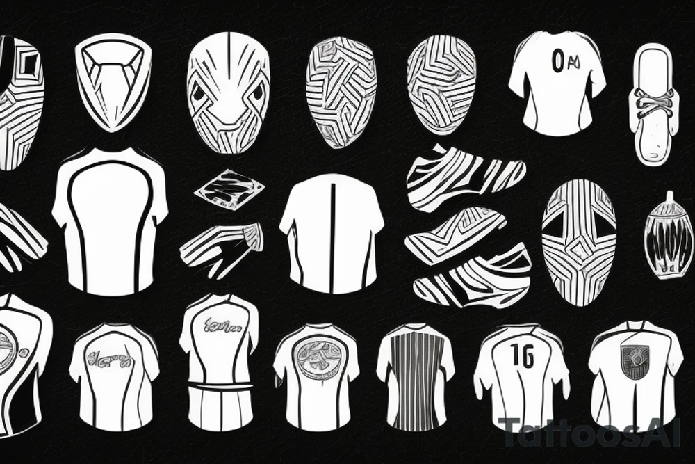 Soccer goalie tattoo idea