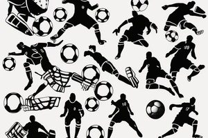 Soccer goalie making a save tattoo idea