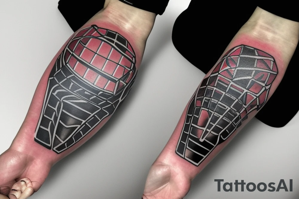 A soccer goalie glove. tattoo idea