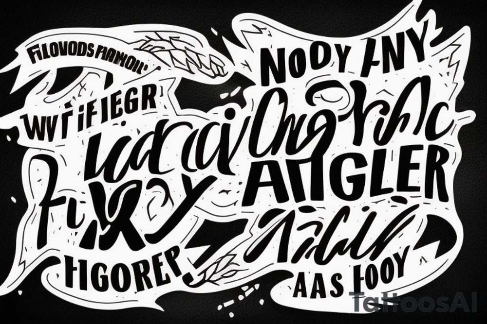 Nobody fights alone cancer phrase tattoo idea