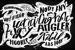 Nobody fights alone cancer phrase tattoo idea
