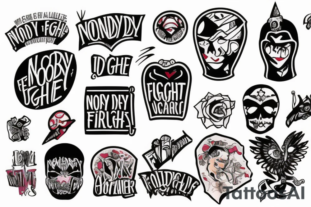 Nobody fights alone tattoo idea