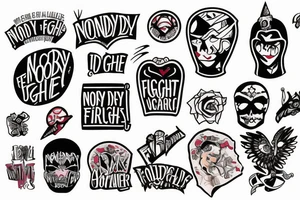 Nobody fights alone tattoo idea