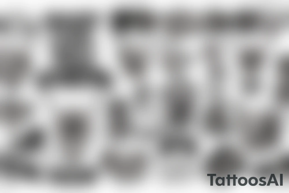 "Nobody fights alone" tattoo idea