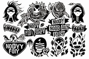 "Nobody fights alone" tattoo idea