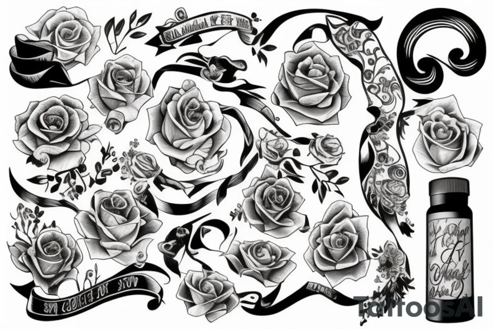wife cancer tattoo idea