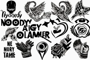 nobody fights alone tattoo idea