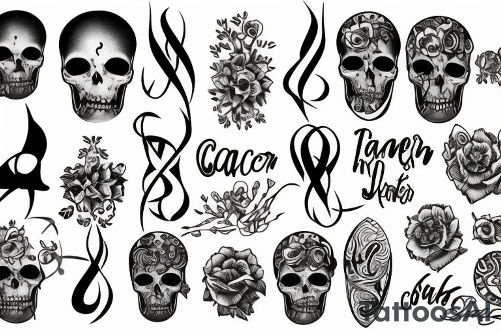 cancer tattoo idea