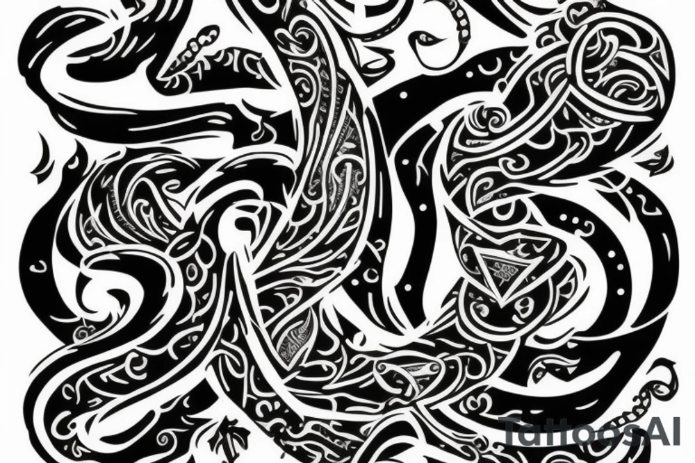 "Avish" with lock tattoo idea