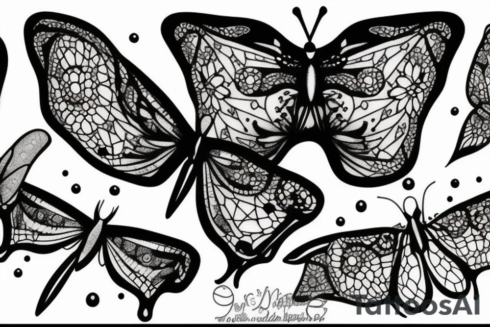 Papillon de nuit tattoo idea