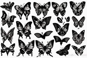 Papillon de nuit tattoo idea