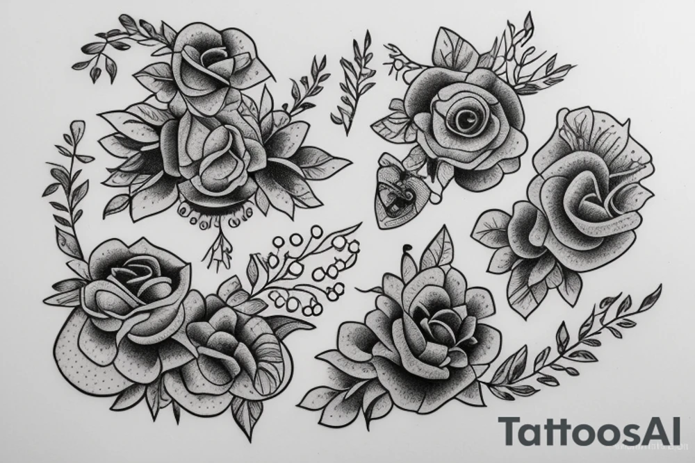 créature effrayante tattoo idea