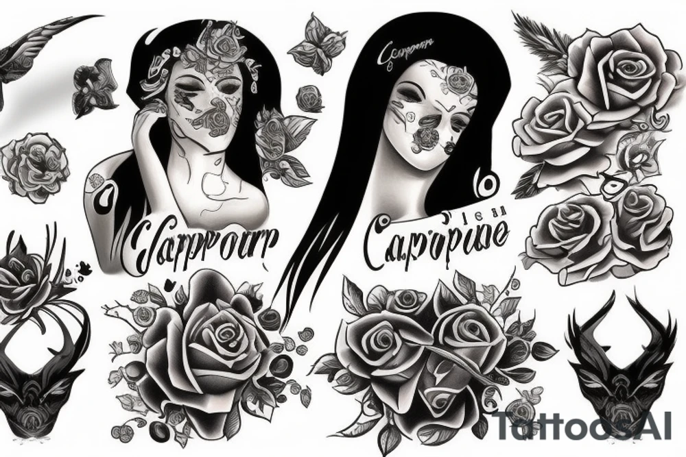Capricorne tattoo idea