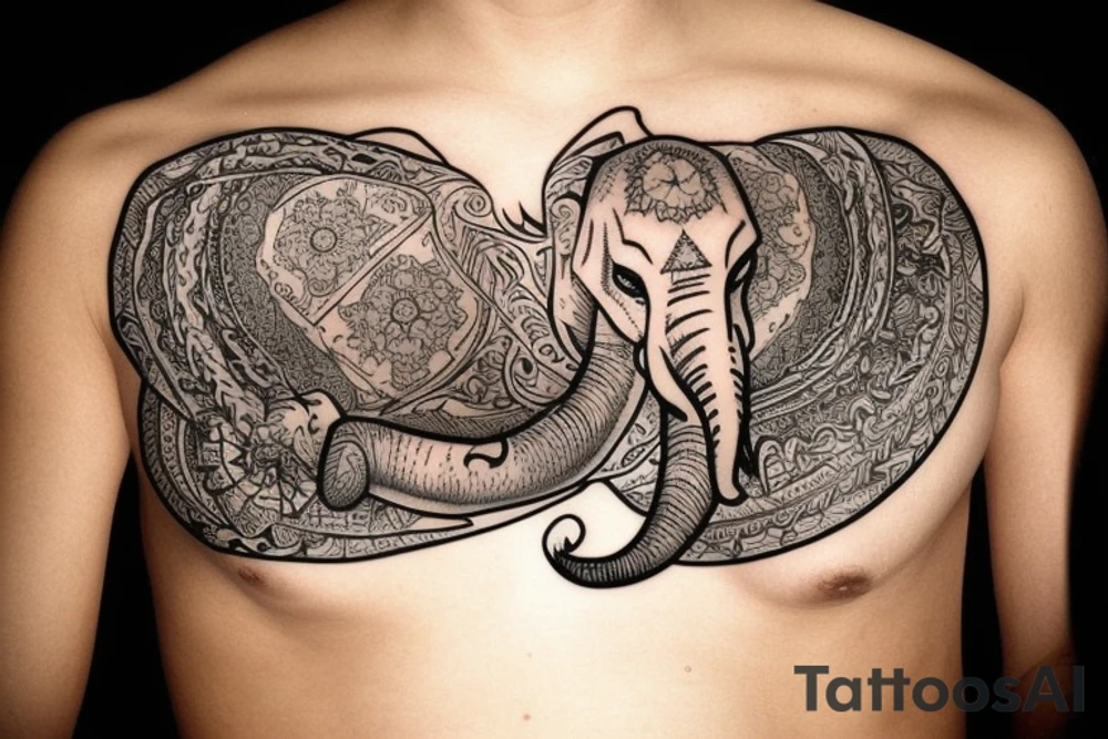 Éléphant tattoo idea