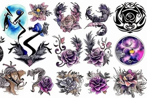 Cancer Zodiac Sign tattoo idea