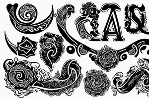 "Avish" tattoo idea