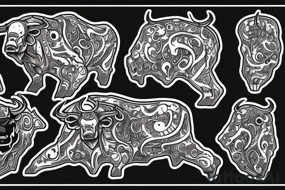 bull tattoo idea