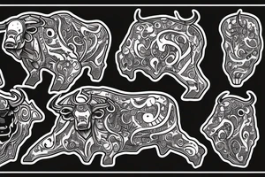 bull tattoo idea