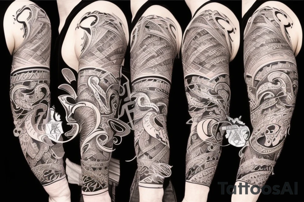 Aggressive bull tattoo idea