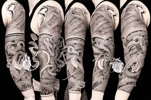 Aggressive bull tattoo idea